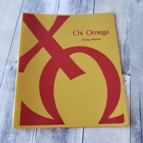 Vintage chi omega empty ring - 3,